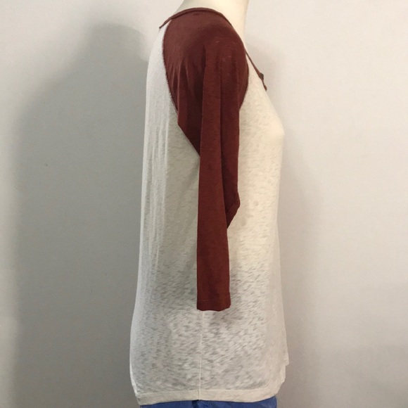 J.CREW BASEBALL TEE - Picture 4 of 7